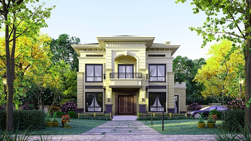 新龙乡村别墅的墙壁通常用什么砖砌？